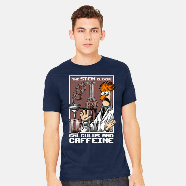 Science Puppet Coffee Lab-Mens-Heavyweight-Tee-Studio Mootant