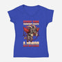 Demon Fart Wings-Womens-V-Neck-Tee-Studio Mootant