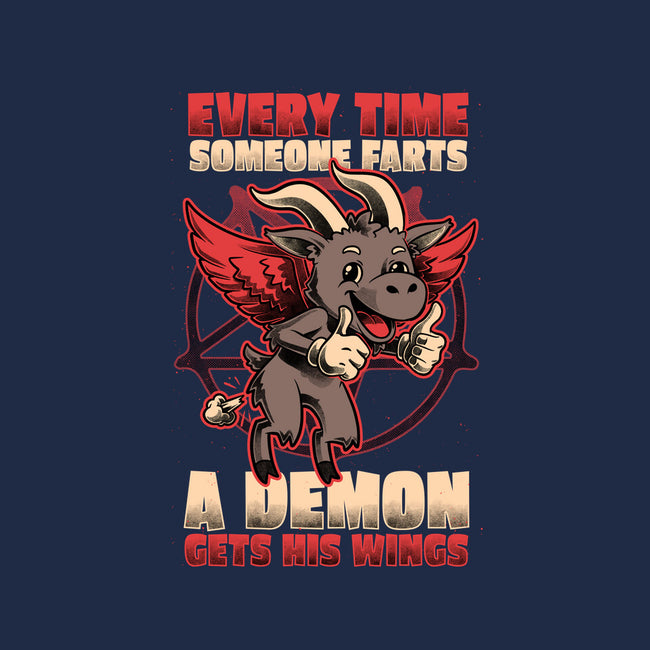 Demon Fart Wings-None-Removable Cover w Insert-Throw Pillow-Studio Mootant