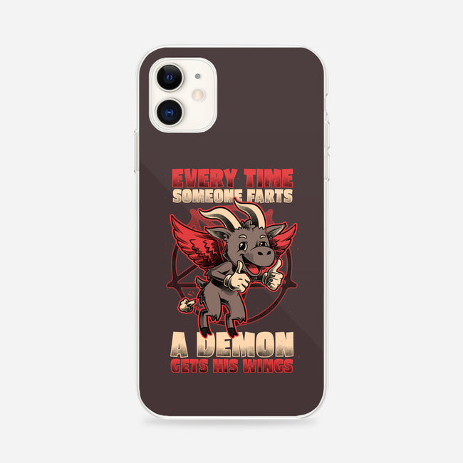 Demon Fart Wings-iPhone-Snap-Phone Case-Studio Mootant