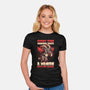 Demon Fart Wings-Womens-Fitted-Tee-Studio Mootant