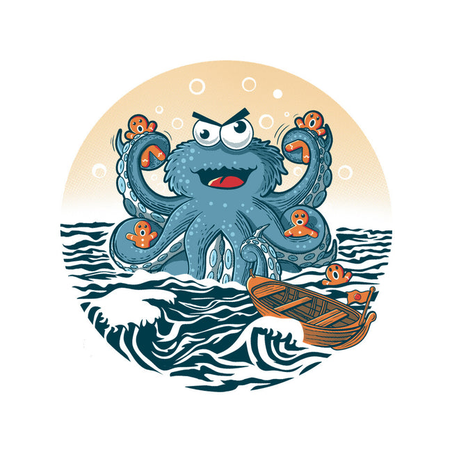 Cookie Kraken Attack-None-Removable Cover w Insert-Throw Pillow-erion_designs