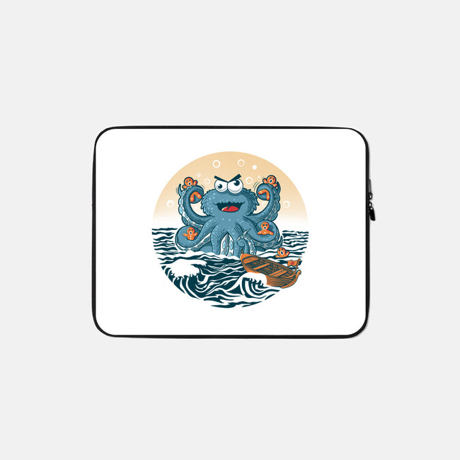 Cookie Kraken Attack-None-Zippered-Laptop Sleeve-erion_designs