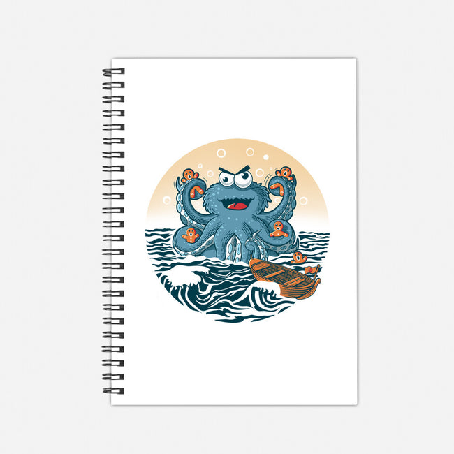 Cookie Kraken Attack-None-Dot Grid-Notebook-erion_designs