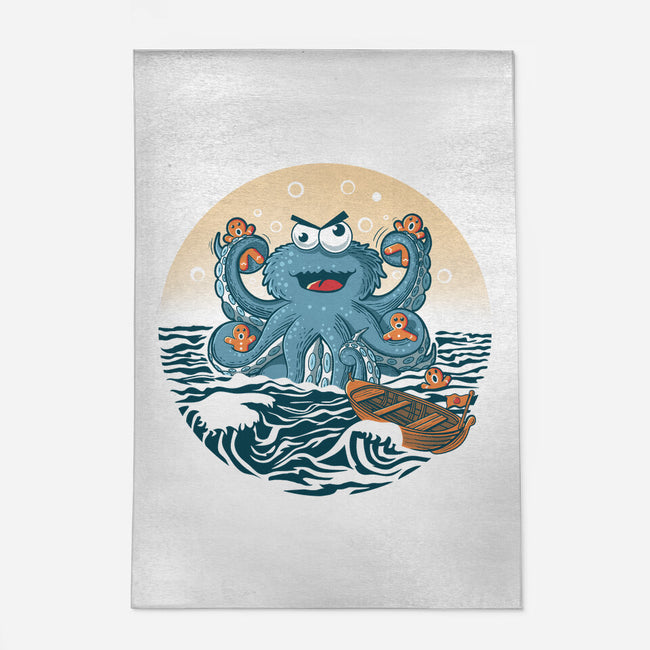 Cookie Kraken Attack-None-Outdoor-Rug-erion_designs