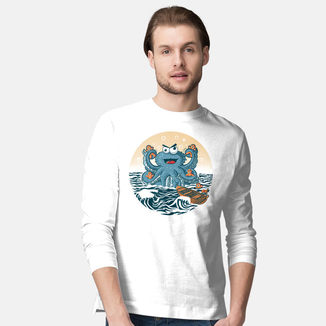 Cookie Kraken Attack-Mens-Long Sleeved-Tee-erion_designs