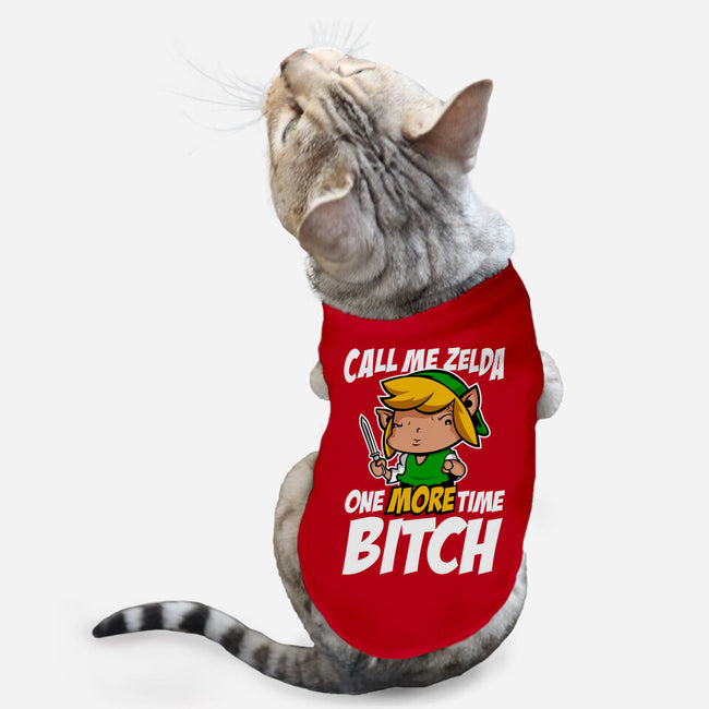 Call Me That Again-Cat-Basic-Pet Tank-demonigote