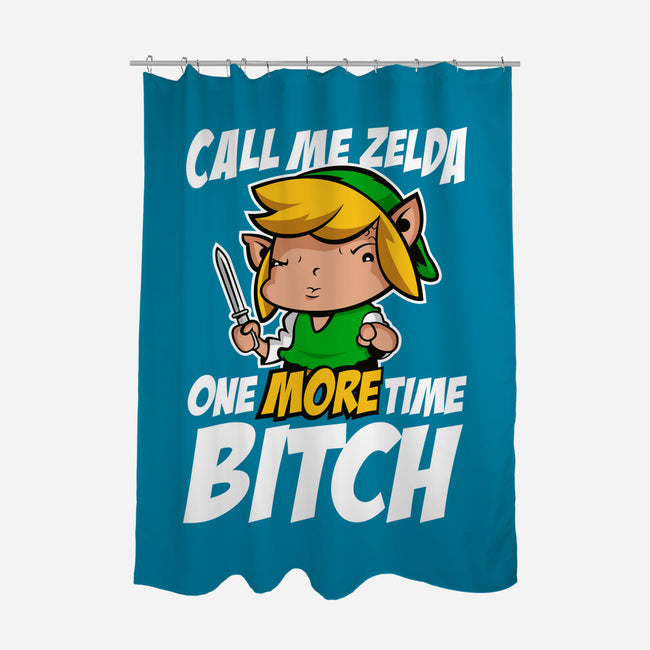 Call Me That Again-None-Polyester-Shower Curtain-demonigote