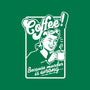 Coffee Because Murder Is Wrong-None-Adjustable Tote-Bag-demonigote
