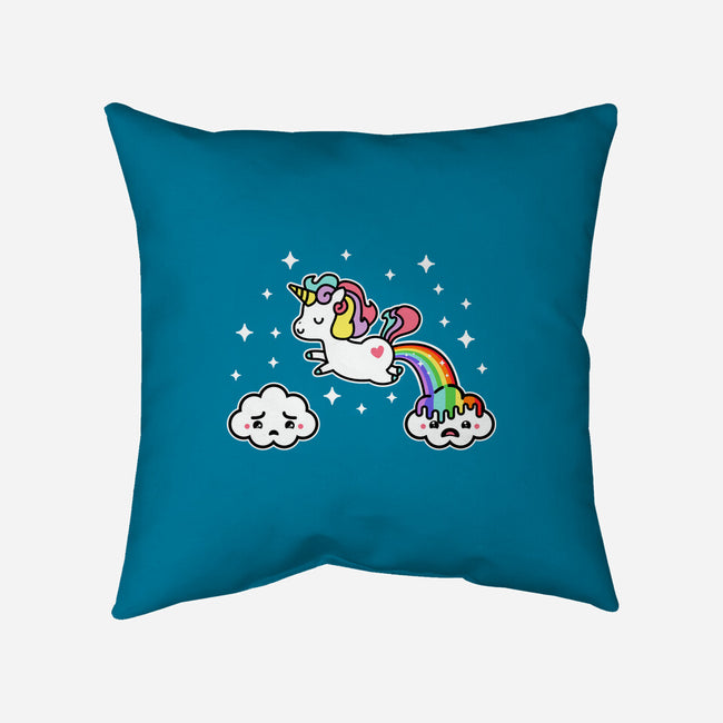 Poopiecorn-None-Non-Removable Cover w Insert-Throw Pillow-demonigote