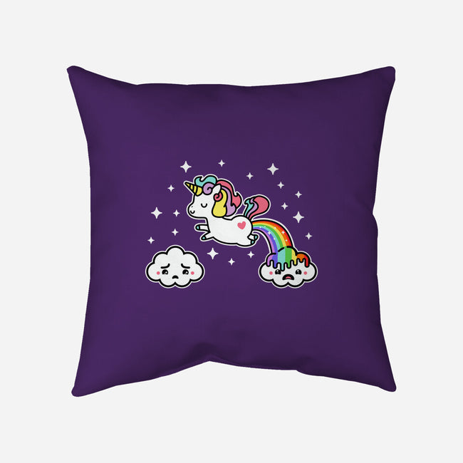 Poopiecorn-None-Removable Cover w Insert-Throw Pillow-demonigote