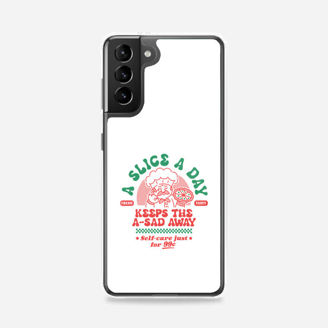 A Slice A Day-Samsung-Snap-Phone Case-demonigote