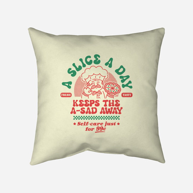 A Slice A Day-None-Non-Removable Cover w Insert-Throw Pillow-demonigote