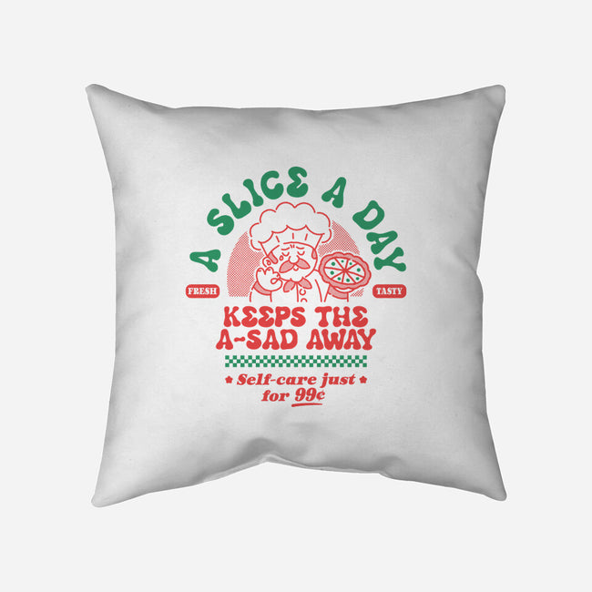 A Slice A Day-None-Non-Removable Cover w Insert-Throw Pillow-demonigote