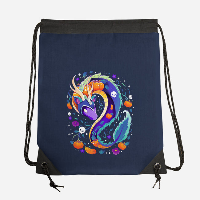 Dragon Autumn-None-Drawstring-Bag-Vallina84