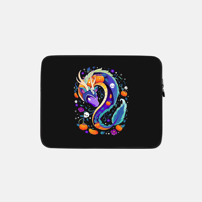 Dragon Autumn-None-Zippered-Laptop Sleeve-Vallina84