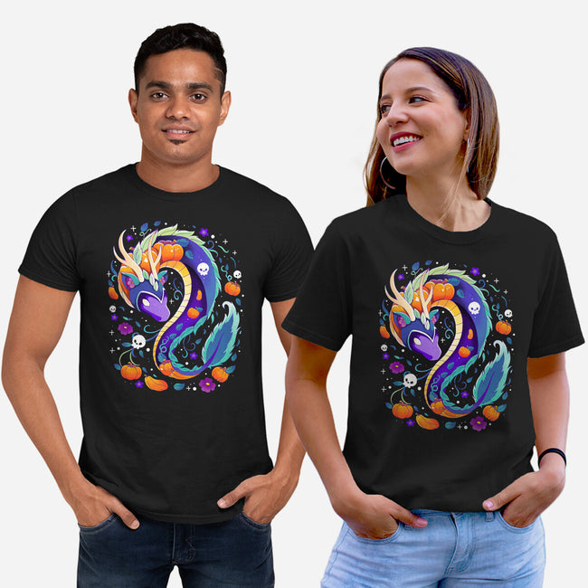 Dragon Autumn-Unisex-Basic-Tee-Vallina84