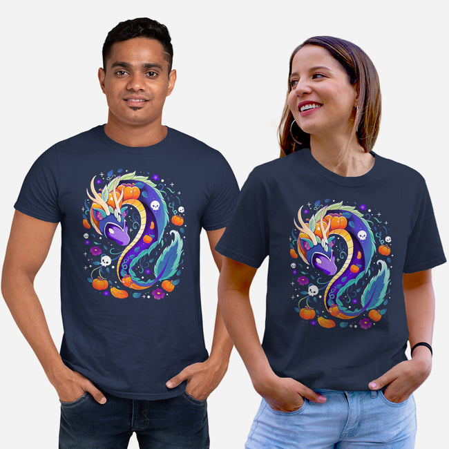 Dragon Autumn-Unisex-Basic-Tee-Vallina84