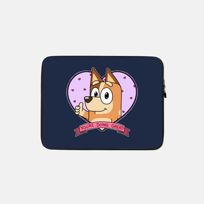 You’re Doing Great-None-Zippered-Laptop Sleeve-Alexhefe