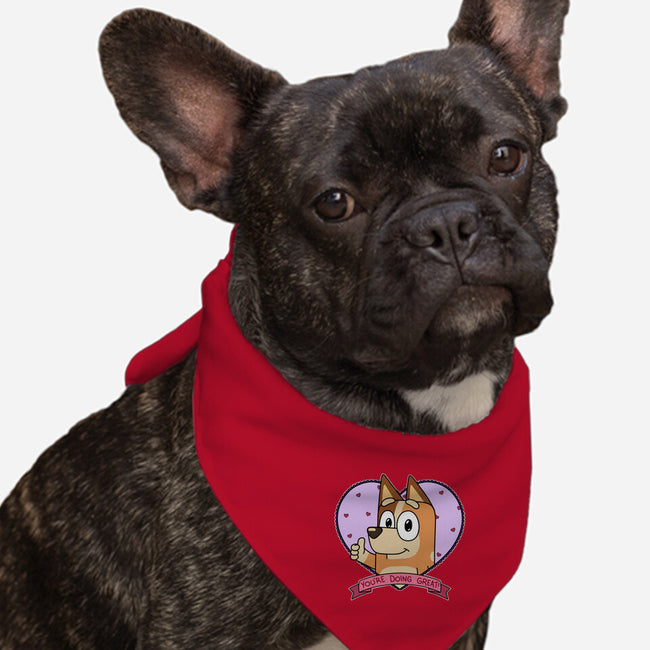 You’re Doing Great-Dog-Bandana-Pet Collar-Alexhefe