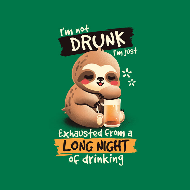 Drunk Sloth-Unisex-Zip-Up-Sweatshirt-NemiMakeit