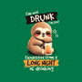 Drunk Sloth-Unisex-Pullover-Sweatshirt-NemiMakeit