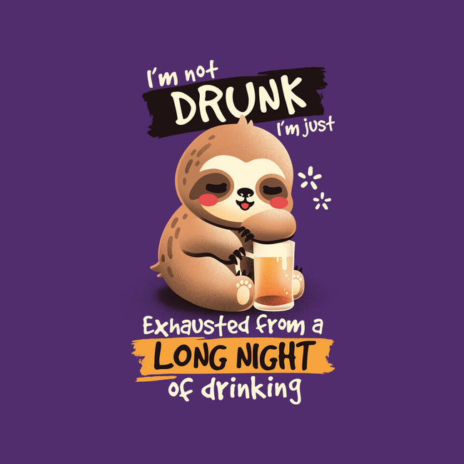 Drunk Sloth-Womens-Off Shoulder-Sweatshirt-NemiMakeit