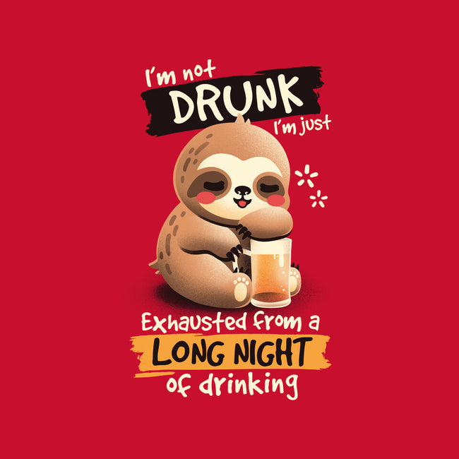 Drunk Sloth-Youth-Crew Neck-Sweatshirt-NemiMakeit