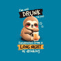 Drunk Sloth-None-Outdoor-Rug-NemiMakeit