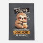 Drunk Sloth-None-Outdoor-Rug-NemiMakeit