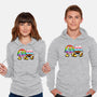 Peace And Love Friends-Unisex-Pullover-Sweatshirt-sebasebi