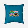 Peace And Love Friends-None-Non-Removable Cover w Insert-Throw Pillow-sebasebi