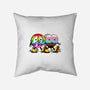 Peace And Love Friends-None-Non-Removable Cover w Insert-Throw Pillow-sebasebi