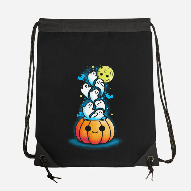 Full Of Ghost-None-Drawstring-Bag-sebasebi