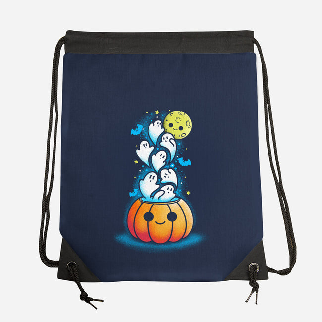 Full Of Ghost-None-Drawstring-Bag-sebasebi