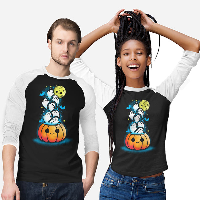 Full Of Ghost-Unisex-Baseball-Tee-sebasebi