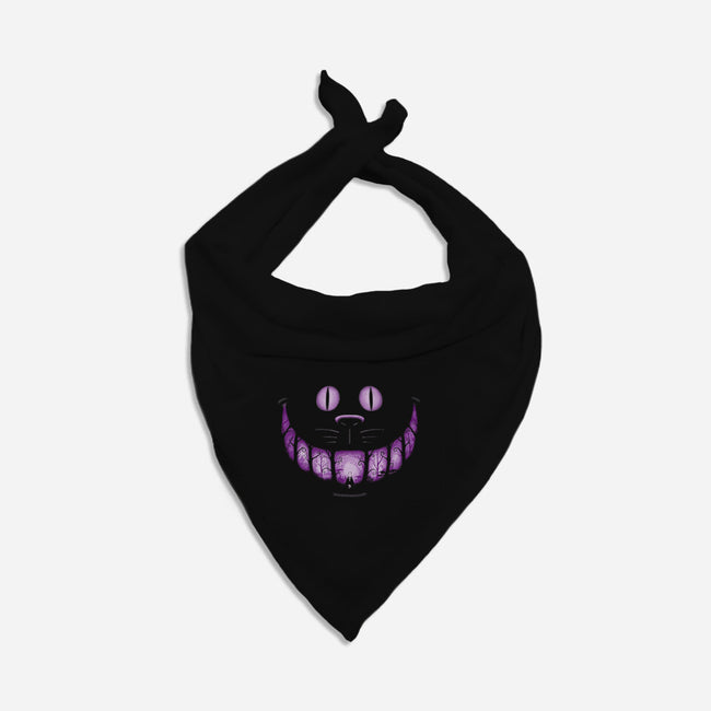 The Cheshire Smile-Dog-Bandana-Pet Collar-sebasebi