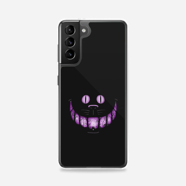 The Cheshire Smile-Samsung-Snap-Phone Case-sebasebi