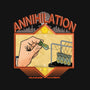 The Annihilation Game-Womens-Fitted-Tee-palmstreet