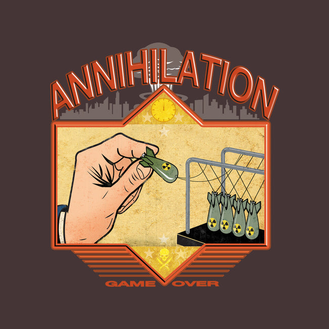 The Annihilation Game-None-Removable Cover w Insert-Throw Pillow-palmstreet