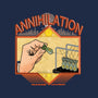 The Annihilation Game-Womens-Fitted-Tee-palmstreet
