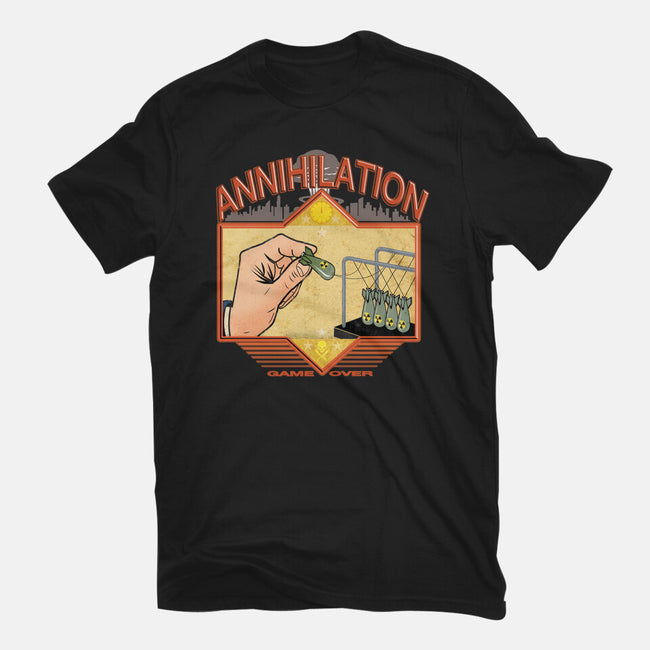 The Annihilation Game-Womens-Fitted-Tee-palmstreet