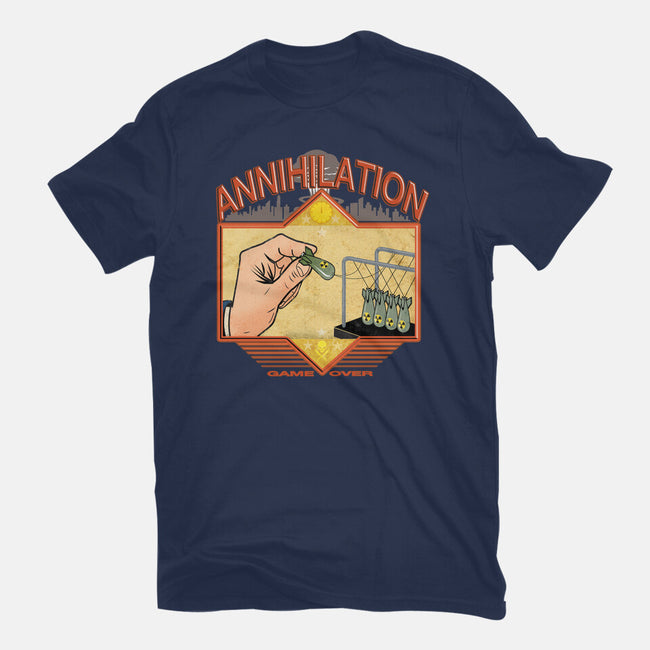 The Annihilation Game-Womens-Fitted-Tee-palmstreet