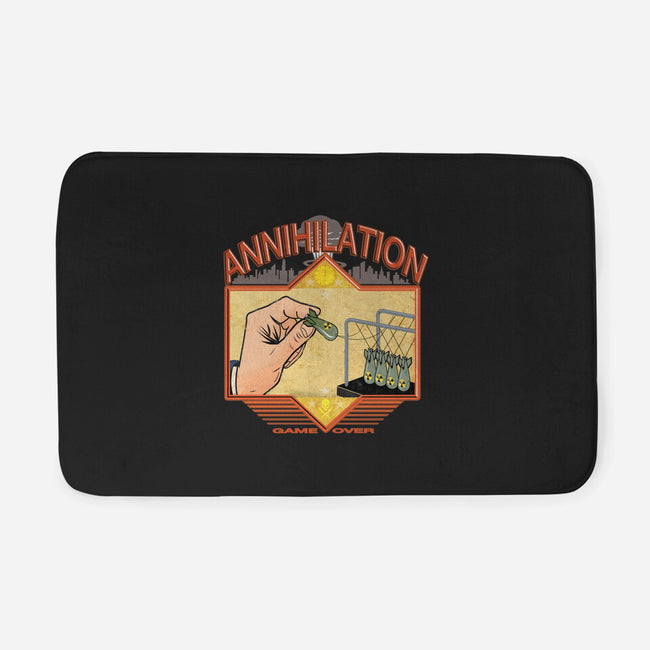 The Annihilation Game-None-Memory Foam-Bath Mat-palmstreet