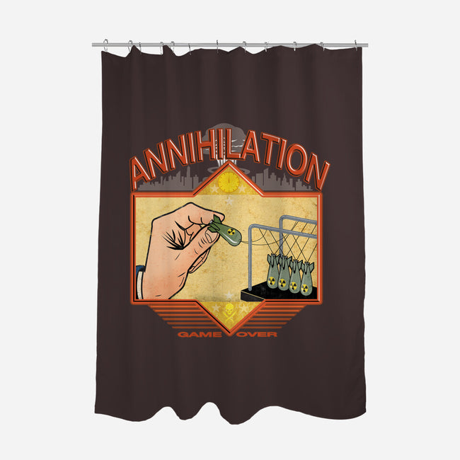 The Annihilation Game-None-Polyester-Shower Curtain-palmstreet