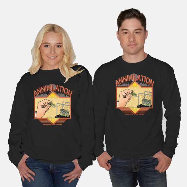 The Annihilation Game-Unisex-Crew Neck-Sweatshirt-palmstreet