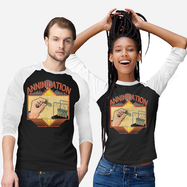 The Annihilation Game-Unisex-Baseball-Tee-palmstreet