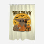 Treat Is The Way-None-Polyester-Shower Curtain-retrodivision
