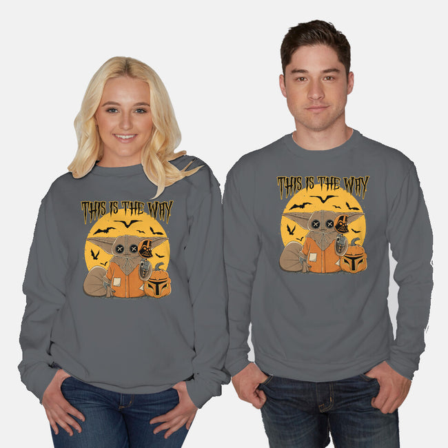 Treat Is The Way-Unisex-Crew Neck-Sweatshirt-retrodivision