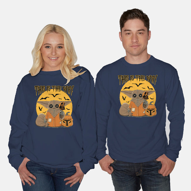 Treat Is The Way-Unisex-Crew Neck-Sweatshirt-retrodivision